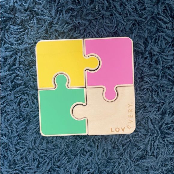 lovevery Toys Lovevery Chunky Wooden Jigsaw Puzzle Poshmark